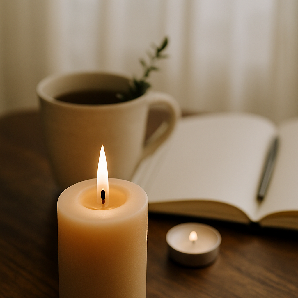 Tea and Candle Ritual